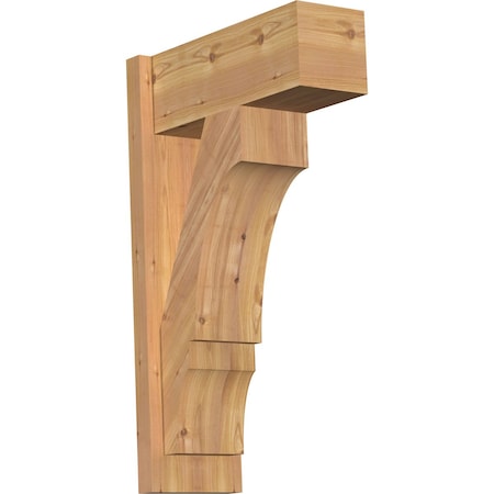 Balboa Block Smooth Outlooker, Western Red Cedar, 7 1/2W X 18D X 30H